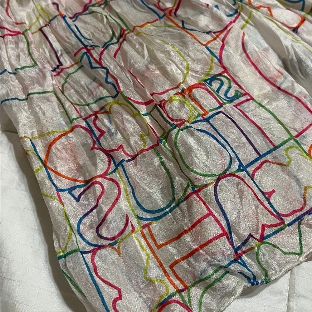 Tous Multicolor Patterned Scarf - Picture 3 of 5